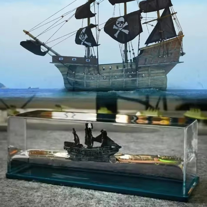 دکوری کشتی معلق دزدان دریایی مروارید سیاه