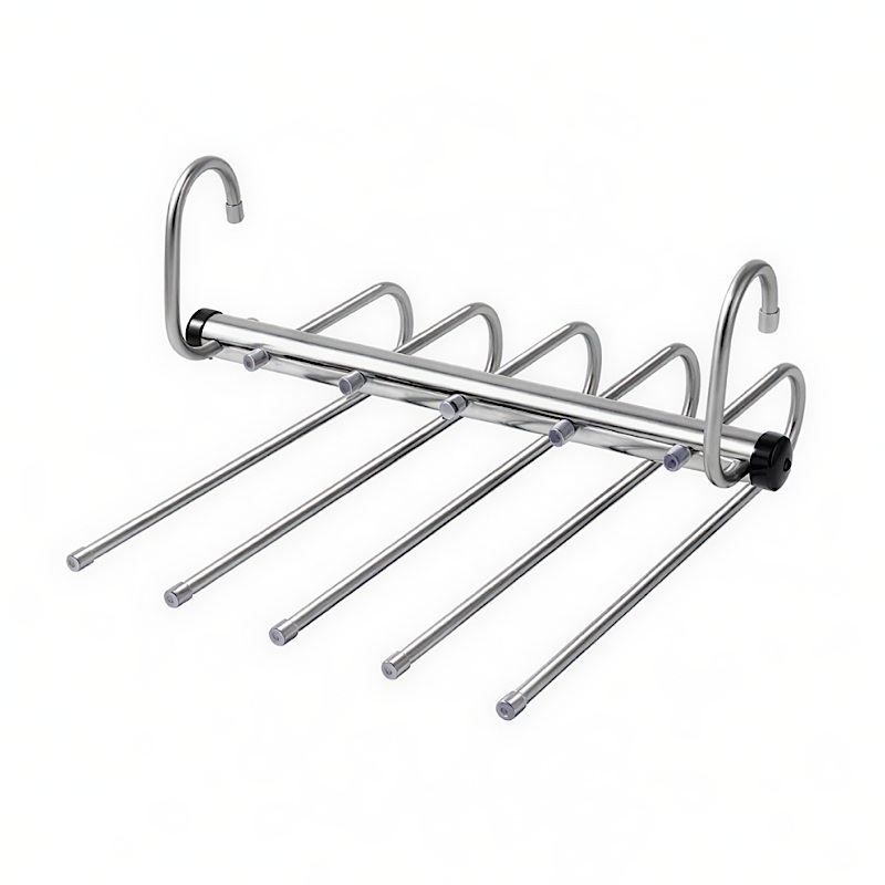 رخت آویز 5 طبقه رگالی مدل تمام استیل