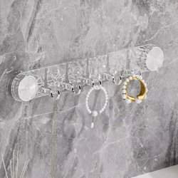 آویز ساکشن دار 5 قلاب همه کاره مدل KZEYES